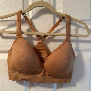 Jockey Sports Bra, CUSTOM COLOR, Racerback, Adj Straps, Padded, wireless, large